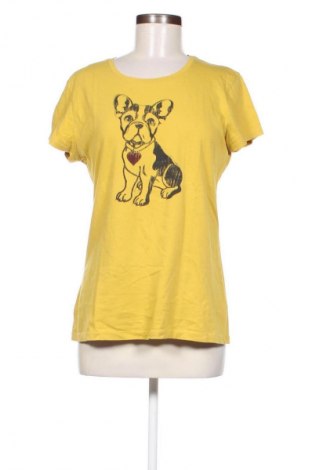 Damski T-shirt Marie Lund, Rozmiar L, Kolor Żółty, Cena 40,45 zł