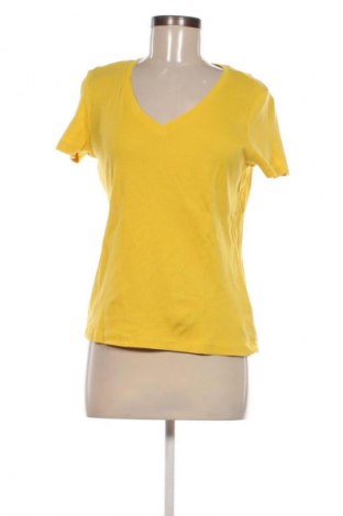 Damski T-shirt Montego, Rozmiar L, Kolor Żółty, Cena 40,45 zł
