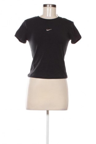 Damen T-Shirt Nike, Größe S, Farbe Schwarz, Preis 18,99 €