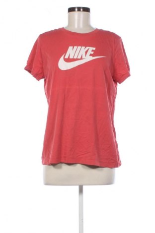 Дамска тениска Nike, Размер L, Цвят Оранжев, Цена 27,00 лв.