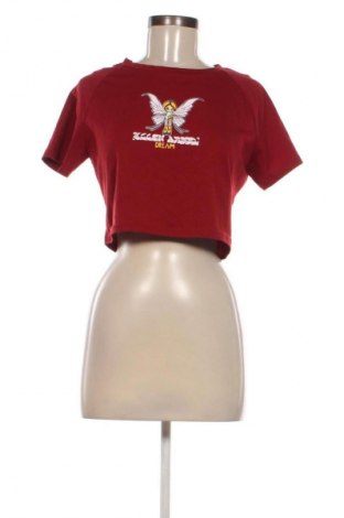 Damski T-shirt SHEIN, Rozmiar M, Kolor Czerwony, Cena 40,45 zł