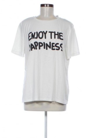 Damski T-shirt SHEIN, Rozmiar XL, Kolor Biały, Cena 39,00 zł