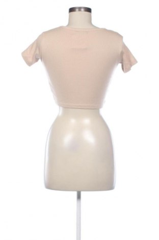 Γυναικείο t-shirt Sinsay, Μέγεθος XS, Χρώμα Καφέ, Τιμή 9,00 €