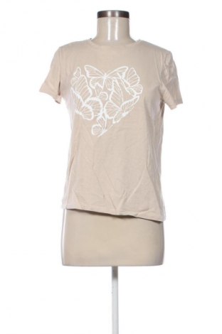 Damen T-Shirt Sinsay, Größe S, Farbe Beige, Preis € 8,99
