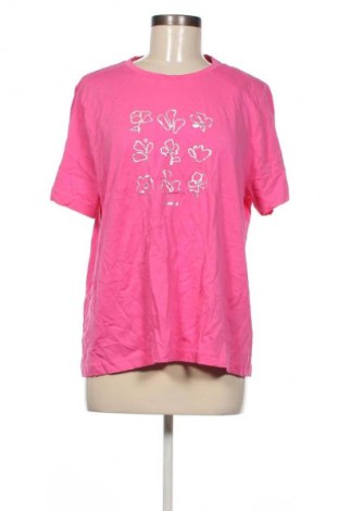 Damski T-shirt Tom Tailor, Rozmiar XL, Kolor Różowy, Cena 59,99 zł