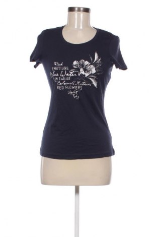 Damski T-shirt Tom Tailor, Rozmiar S, Kolor Niebieski, Cena 94,25 zł