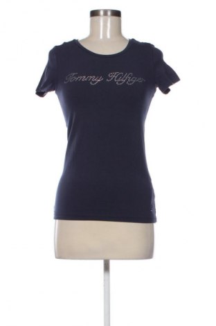 Дамска тениска Tommy Hilfiger, Размер S, Цвят Син, Цена 33,97 лв.