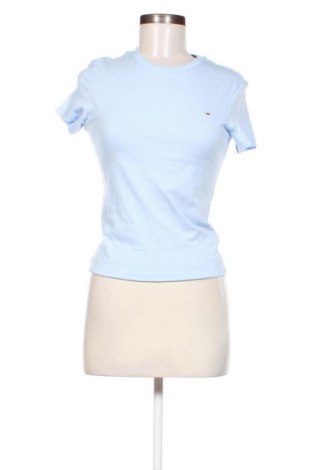 Damen T-Shirt Tommy Jeans, Größe S, Farbe Blau, Preis 23,99 €
