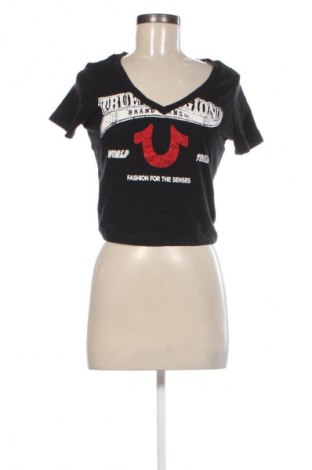 Damen T-Shirt True Religion, Größe M, Farbe Schwarz, Preis € 39,99