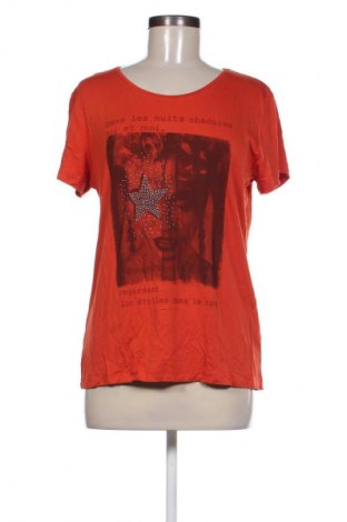 Γυναικείο t-shirt Unbranded, Μέγεθος XL, Χρώμα Πορτοκαλί, Τιμή 8,68 €