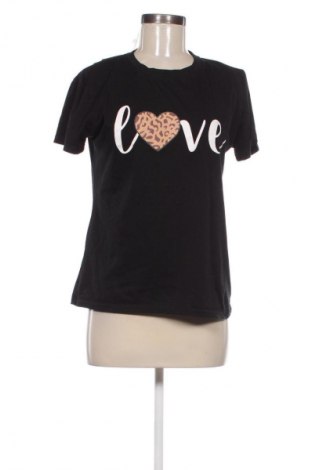 Γυναικείο t-shirt Unbranded, Μέγεθος M, Χρώμα Μαύρο, Τιμή 8,70 €
