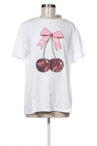 Damski T-shirt Unbranded, Rozmiar L, Kolor Biały, Cena 39,08 zł