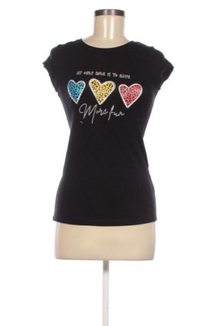 Damen T-Shirt Victoria Moda, Größe S, Farbe Schwarz, Preis € 9,21