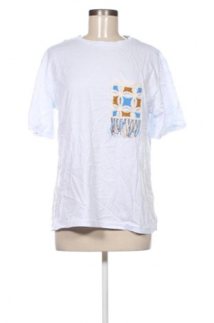 Γυναικείο t-shirt Zara, Μέγεθος M, Χρώμα Λευκό, Τιμή 7,99 €