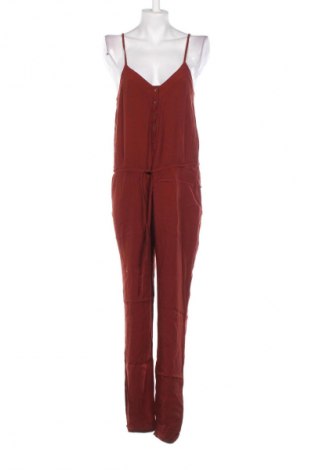 Salopetă lungă de damă Stradivarius, Mărime M, Culoare Maro, Preț 126,00 Lei