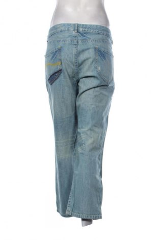 Damskie jeansy 4/5/6 Fashion Concept, Rozmiar XL, Kolor Niebieski, Cena 66,67 zł