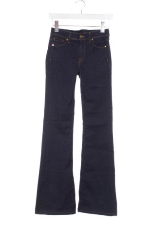 Damskie jeansy 7 For All Mankind, Rozmiar XXS, Kolor Niebieski, Cena 452,99 zł
