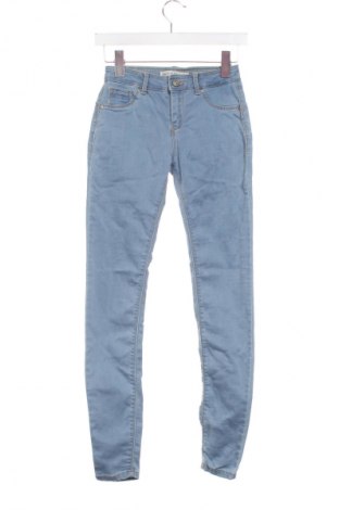 Blugi de femei Bershka, Mărime XXS, Culoare Albastru, Preț 84,82 Lei