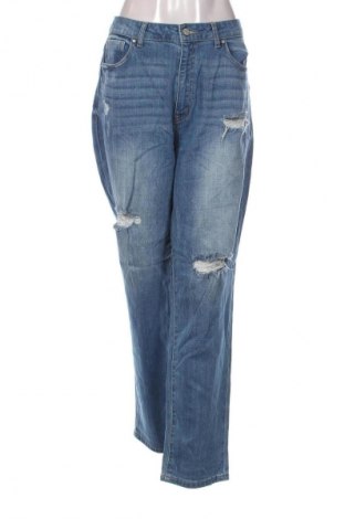 Damskie jeansy Denim Co., Rozmiar XL, Kolor Niebieski, Cena 86,99 zł