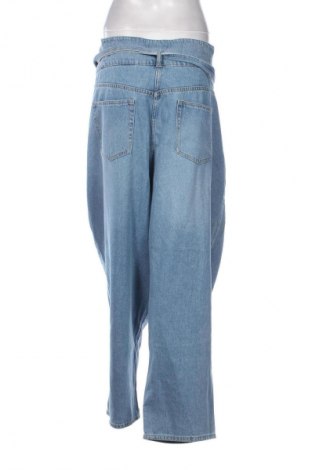 Damskie jeansy H&M, Rozmiar 5XL, Kolor Niebieski, Cena 66,67 zł