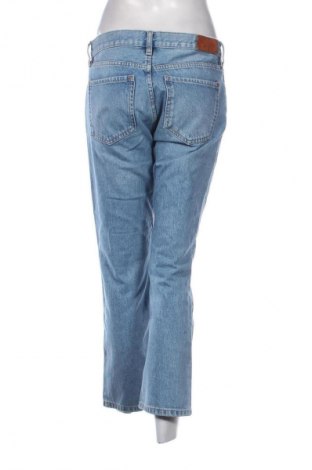Blugi de femei Mango, Mărime L, Culoare Albastru, Preț 89,47 Lei