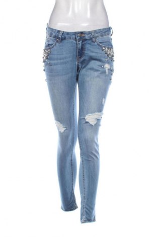 Damskie jeansy Q/S by S.Oliver, Rozmiar M, Kolor Niebieski, Cena 94,25 zł