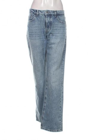 Blugi de femei Stradivarius, Mărime S, Culoare Albastru, Preț 156,99 Lei