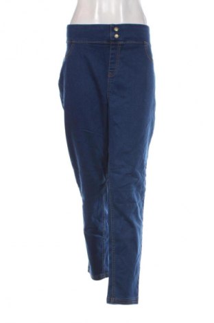 Damskie jeansy Terra & Sky, Rozmiar 3XL, Kolor Niebieski, Cena 95,99 zł