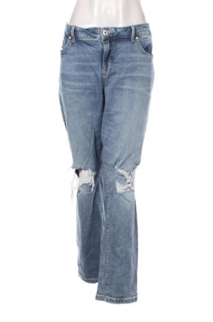 Damskie jeansy Torrid, Rozmiar XXL, Kolor Niebieski, Cena 95,99 zł