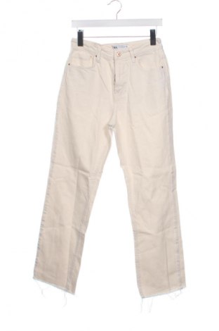Damskie jeansy Zara, Rozmiar XS, Kolor Biały, Cena 88,99 zł
