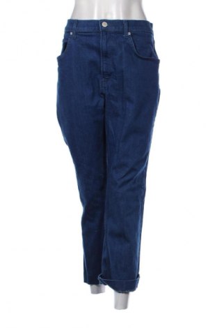 Blugi de femei Zara, Mărime XL, Culoare Albastru, Preț 93,99 Lei