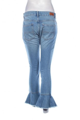 Blugi de femei Zara, Mărime M, Culoare Albastru, Preț 71,00 Lei