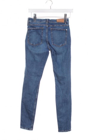 Blugi de femei Zara Trafaluc, Mărime S, Culoare Albastru, Preț 72,03 Lei