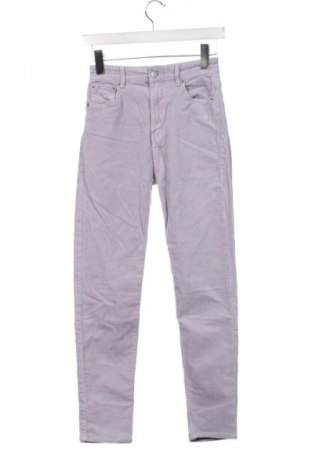 Női kordbársony nadrág Pull&Bear, Méret S, Szín Lila, Ár 5 800 Ft