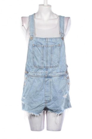 Kurzer Damenoverall Bershka, Größe M, Farbe Blau, Preis € 16,99