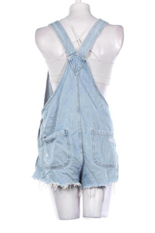 Kurzer Damenoverall Bershka, Größe M, Farbe Blau, Preis € 16,99