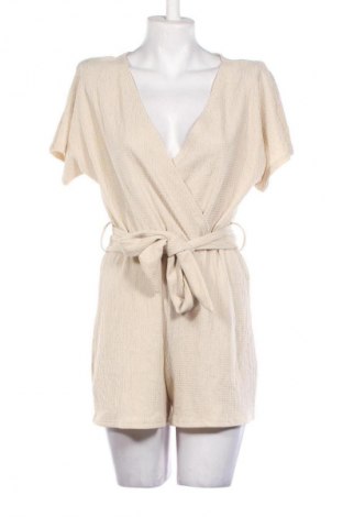 Salopetă scurtă de damă H&M, Mărime S, Culoare Ecru, Preț 76,99 Lei