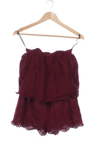 Kurzer Damenoverall H&M, Größe XS, Farbe Rot, Preis 19,95 €