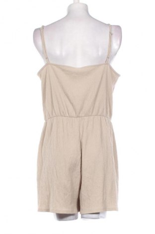 Damski krótki kombinezon H&M, Rozmiar XL, Kolor Beżowy, Cena 89,66 zł