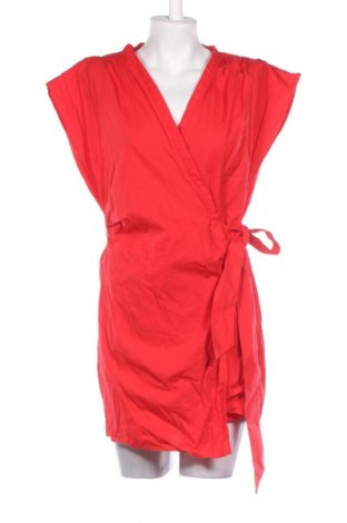 Kurzer Damenoverall Zara, Größe M, Farbe Rot, Preis 17,39 €