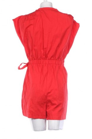 Kurzer Damenoverall Zara, Größe M, Farbe Rot, Preis 17,39 €