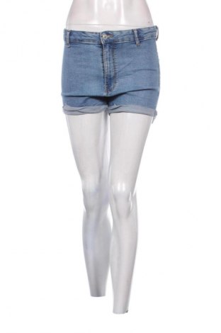 Pantaloni scurți de femei Bershka, Mărime M, Culoare Albastru, Preț 40,99 Lei
