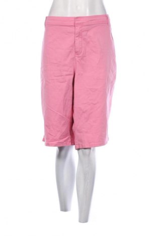 Γυναικείο κοντό παντελόνι Lane Bryant, Μέγεθος 4XL, Χρώμα Ρόζ , Τιμή 17,30 €