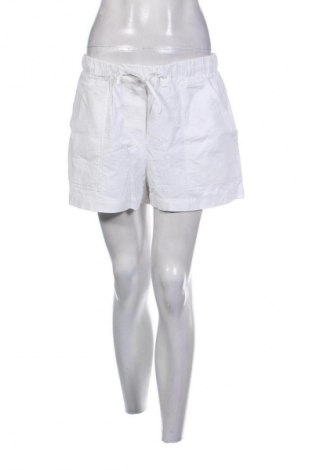 Pantaloni scurți de femei Stradivarius, Mărime XL, Culoare Alb, Preț 51,45 Lei