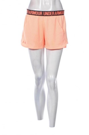 Damen Shorts Under Armour, Größe S, Farbe Orange, Preis 17,00 €