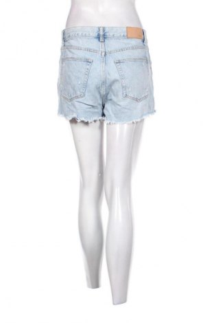 Pantaloni scurți de femei Zara, Mărime M, Culoare Albastru, Preț 77,99 Lei