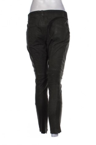 Γυναικείο παντελόνι δερμάτινο Maison Scotch, Μέγεθος L, Χρώμα Πράσινο, Τιμή 135,04 €