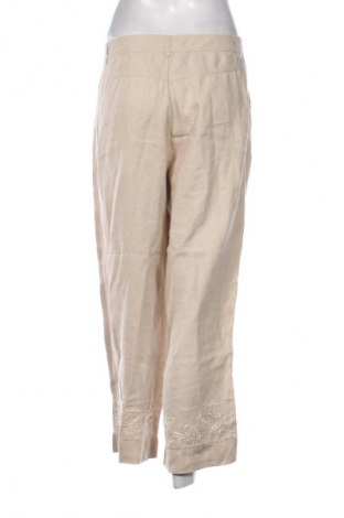 Pantaloni de femei Canda, Mărime L, Culoare Bej, Preț 83,99 Lei