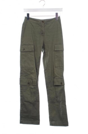 Dámske nohavice H&M, Veľkosť XS, Farba Zelená, Cena  15,00 €