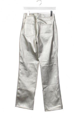 Damskie spodnie H&M, Rozmiar S, Kolor Srebrzysty, Cena 67,41 zł